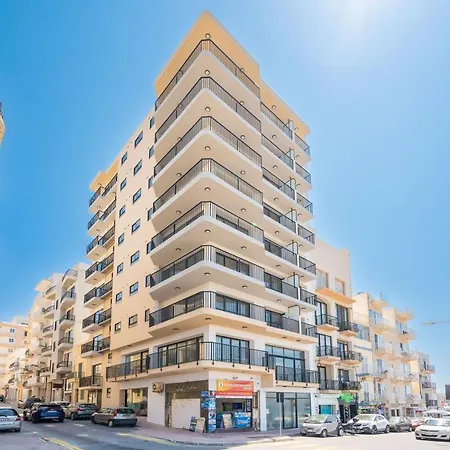 Islet Promenade Seafront 1 Bedroom With Sea View Balcony By Getawaysmalta St. Paul's Bay