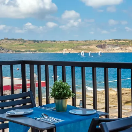 Islet Promenade Seafront - 1 Bedroom With Sea View Balcony By Getawaysmalta Διαμέρισμα