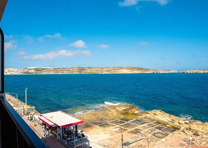 Appartement Islet Promenade Seafront 1 Bedroom With Sea View Balcony By Getawaysmalta