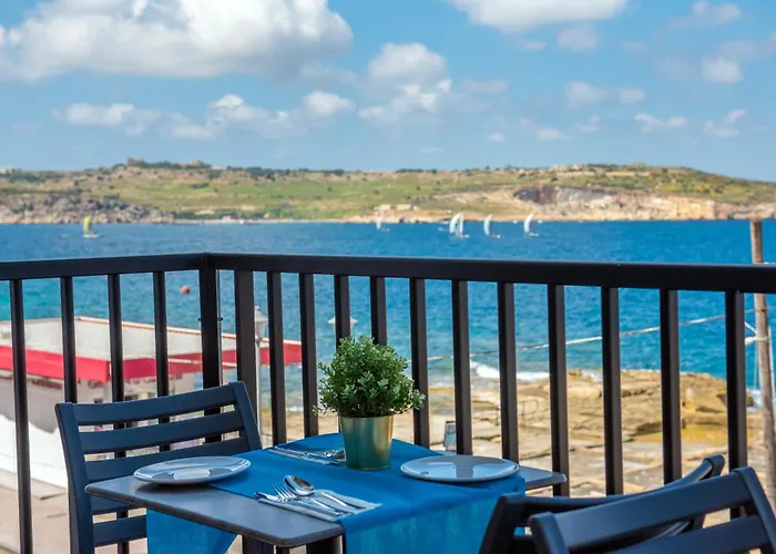 Islet Promenade Seafront 1 Bedroom With Sea View Balcony By Getawaysmalta Apartment